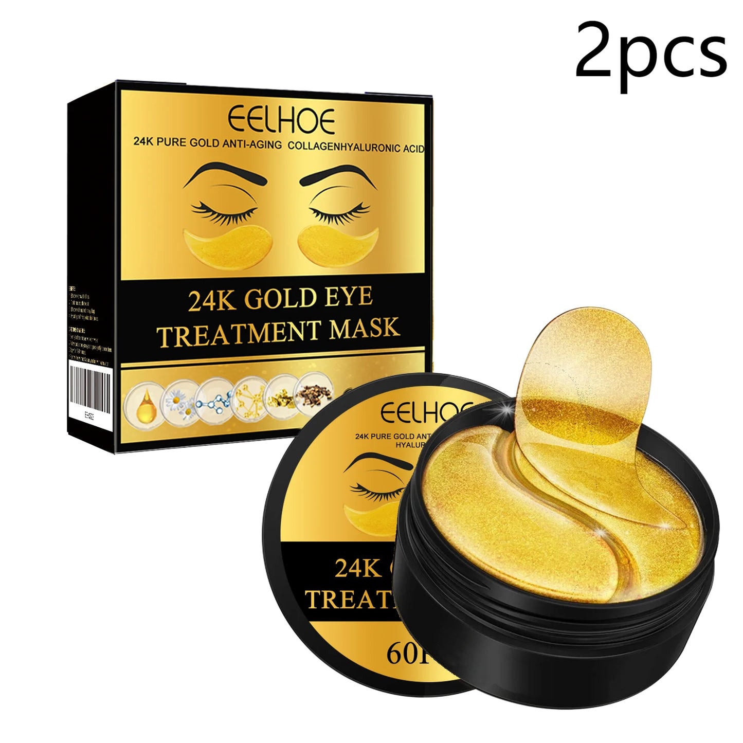 Golden Hour 24K Luxury Eye Therapy Masks