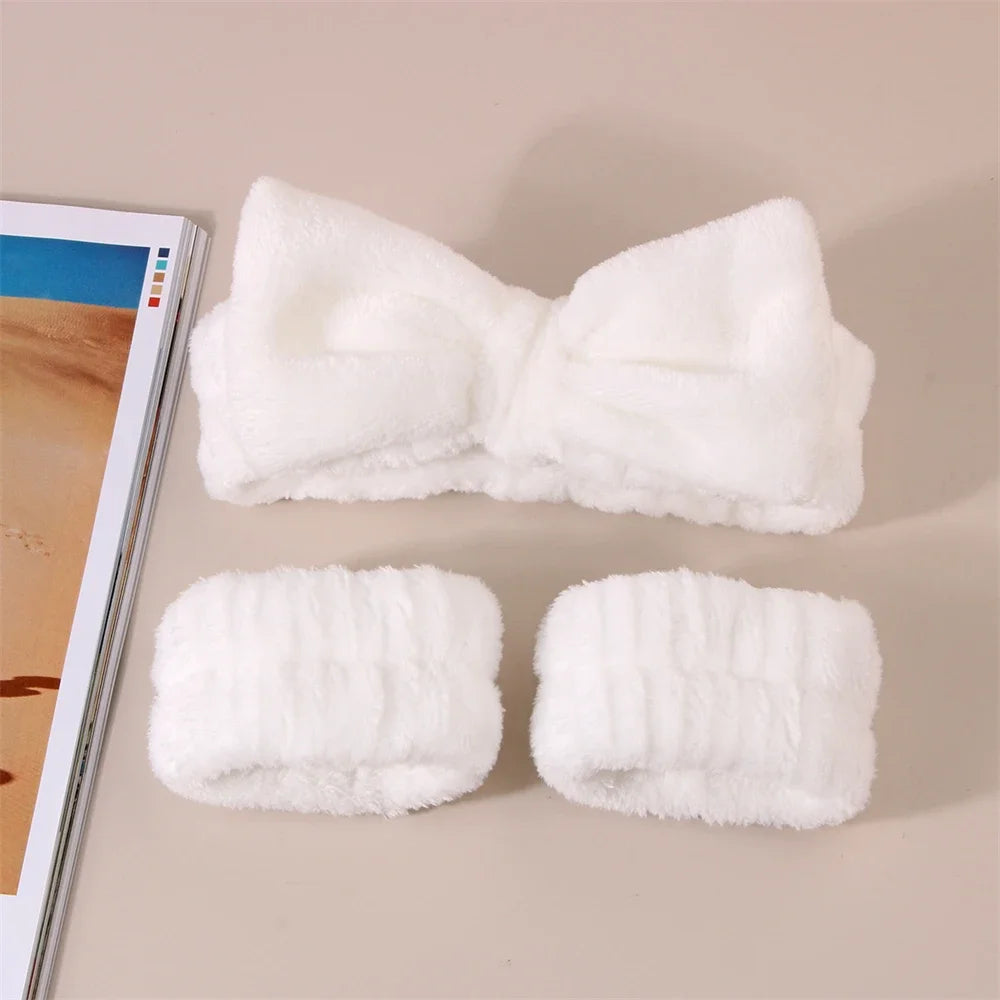 Cloud Care Spa Headband & Wristband Set