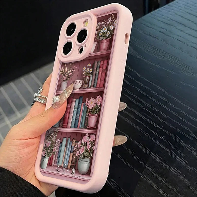 Blush Library Bubble IPhone Case