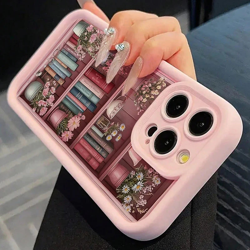Blush Library Bubble IPhone Case