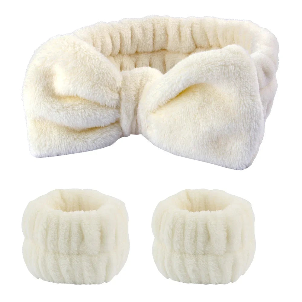 Cloud Care Spa Headband & Wristband Set
