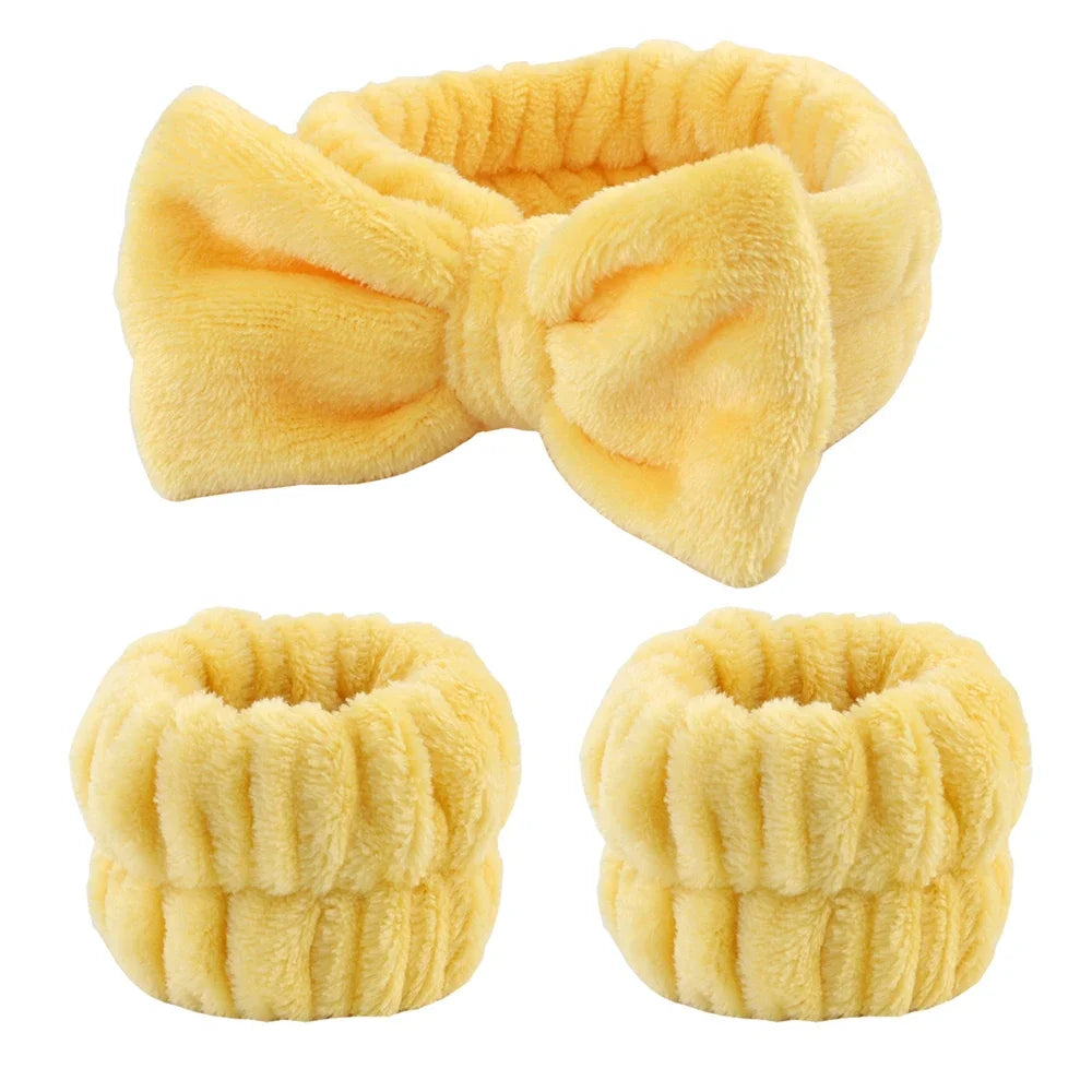Cloud Care Spa Headband & Wristband Set