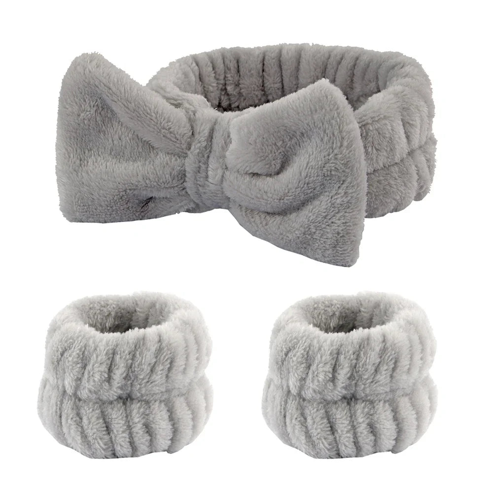 Cloud Care Spa Headband & Wristband Set