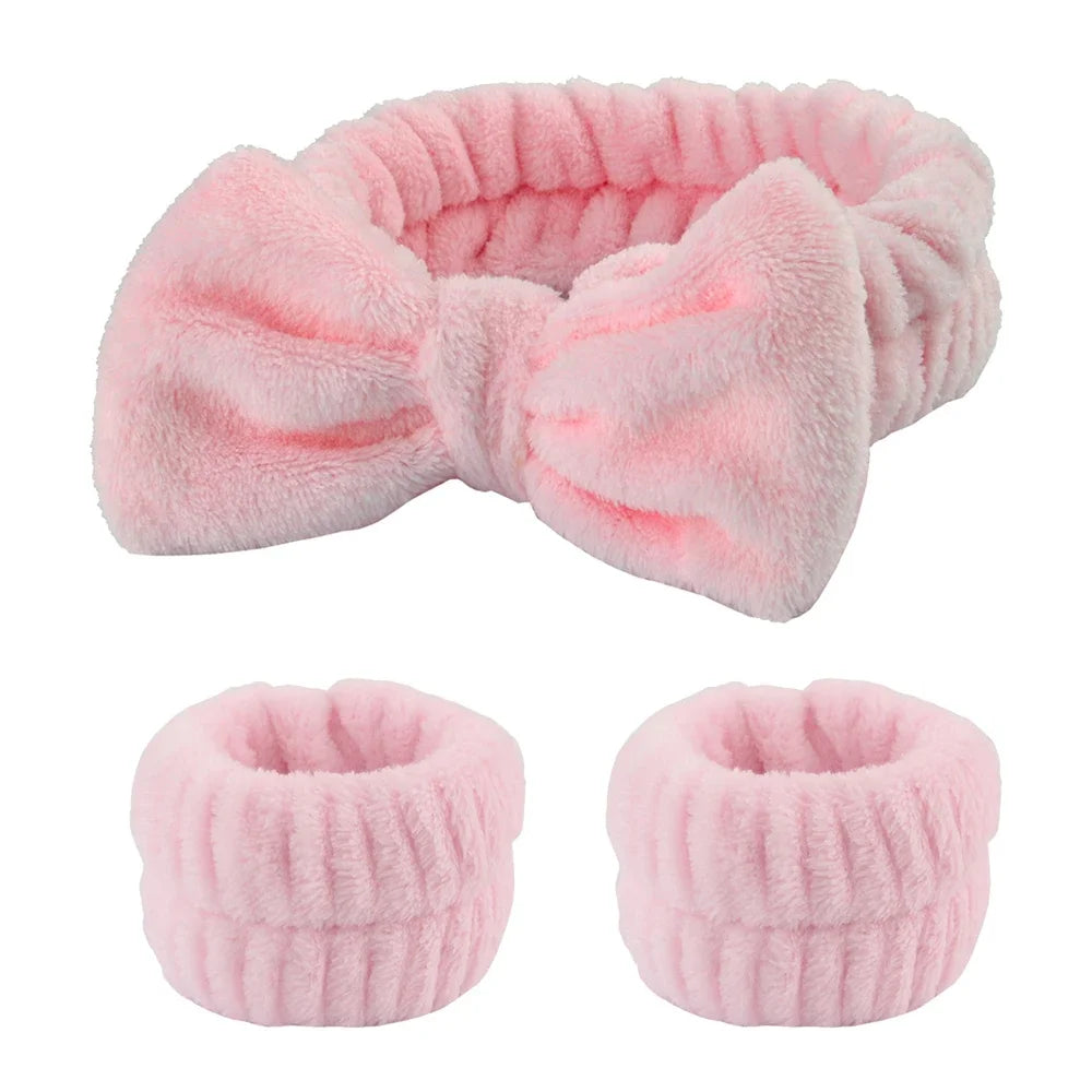 Cloud Care Spa Headband & Wristband Set