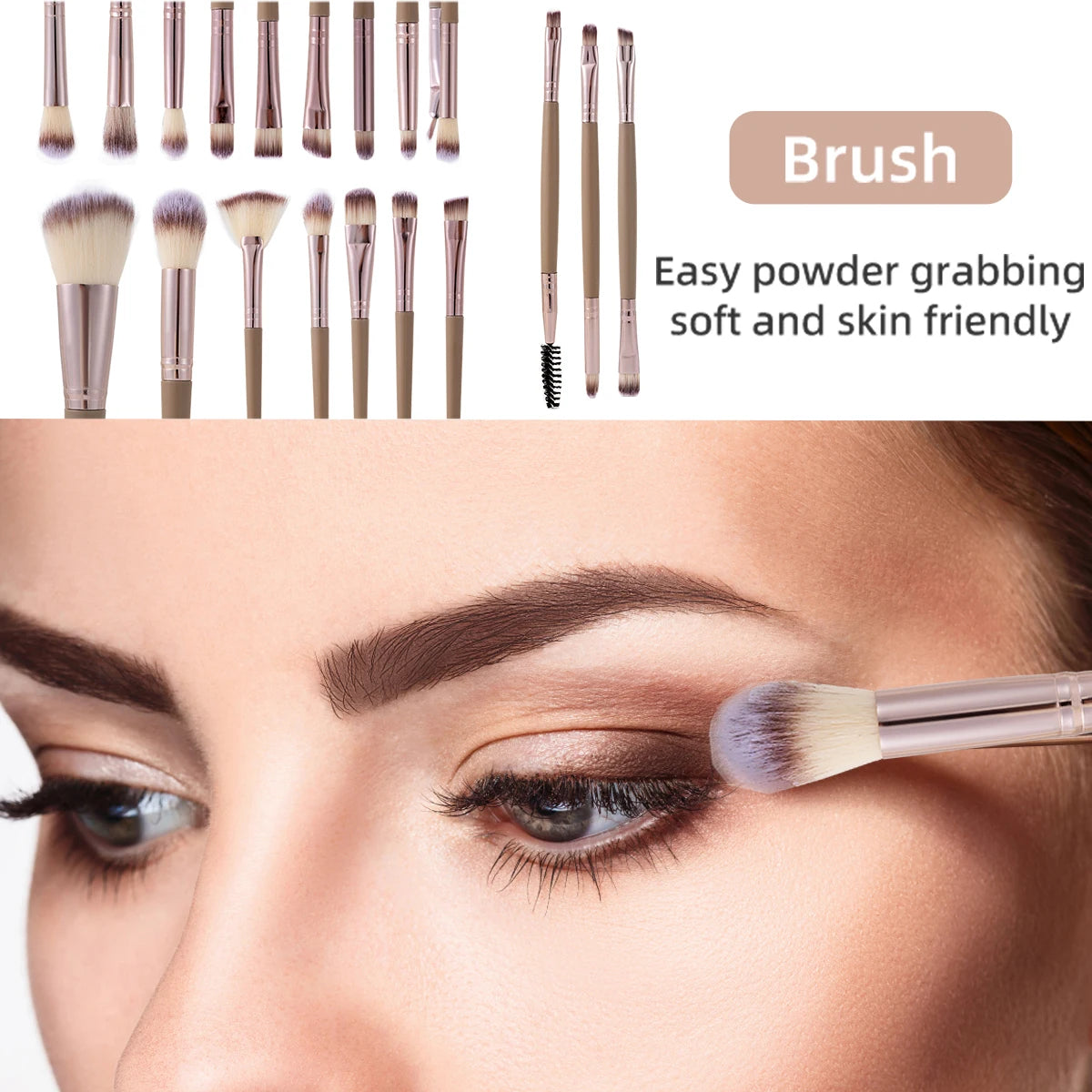 Mocha Dream Makeup Brush Set