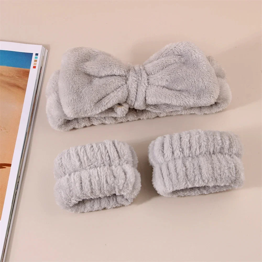 Cloud Care Spa Headband & Wristband Set