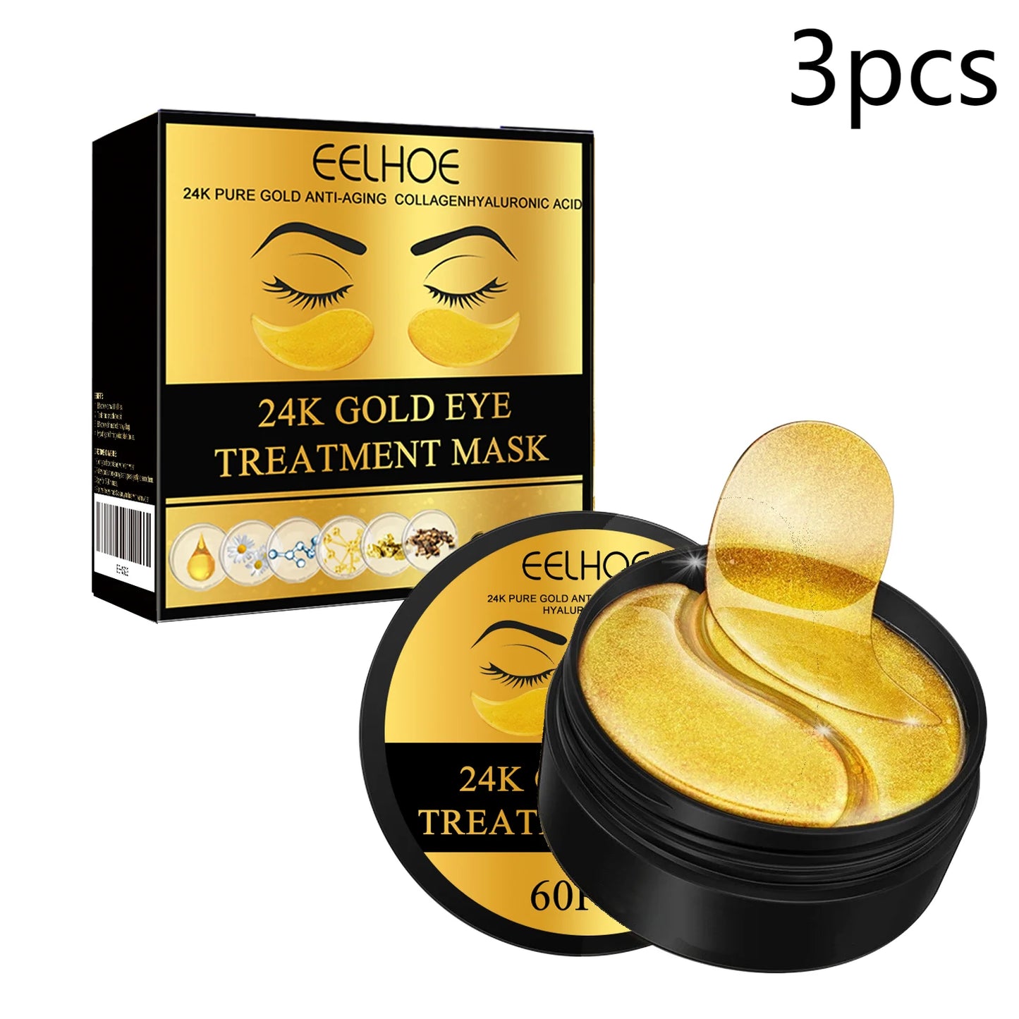 Golden Hour 24K Luxury Eye Therapy Masks