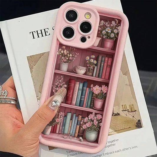 Blush Library Bubble IPhone Case