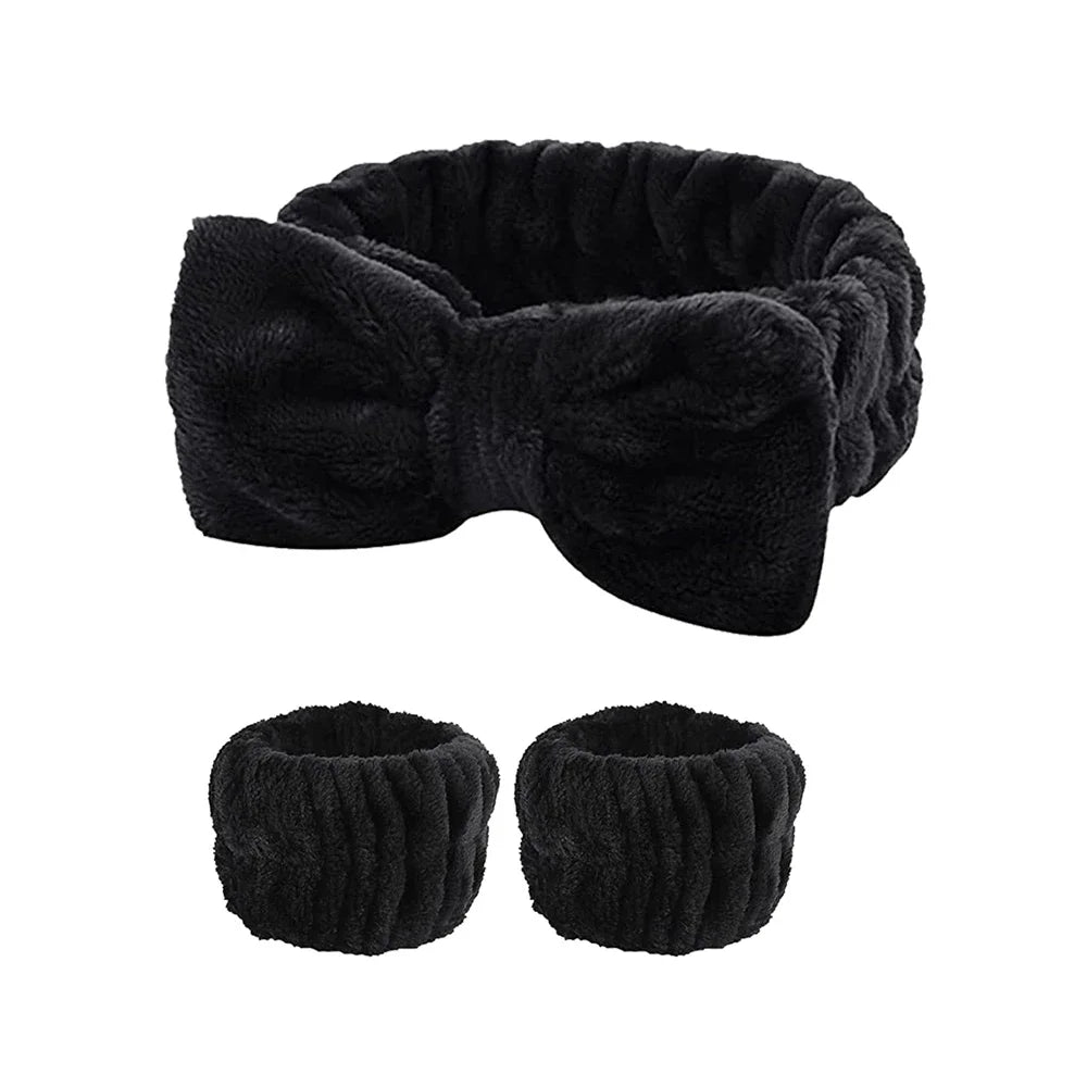 Cloud Care Spa Headband & Wristband Set