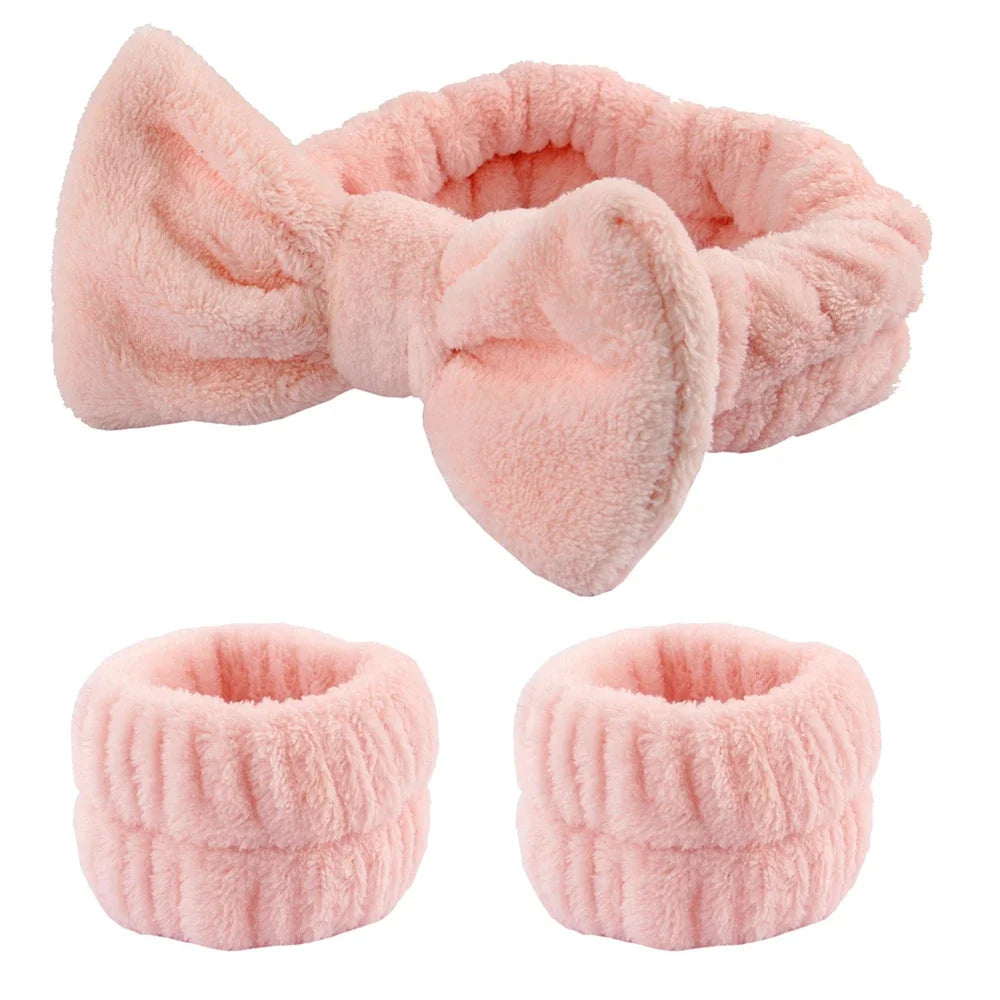 Cloud Care Spa Headband & Wristband Set