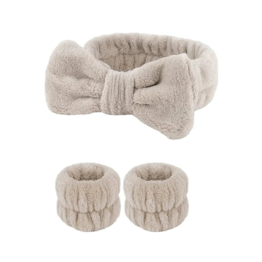Cloud Care Spa Headband & Wristband Set