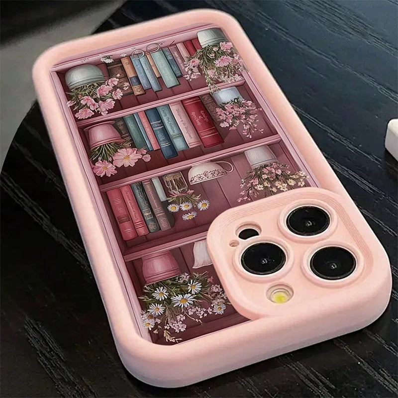 Blush Library Bubble IPhone Case