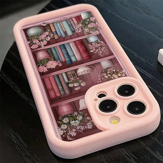 Blush Library Bubble IPhone Case